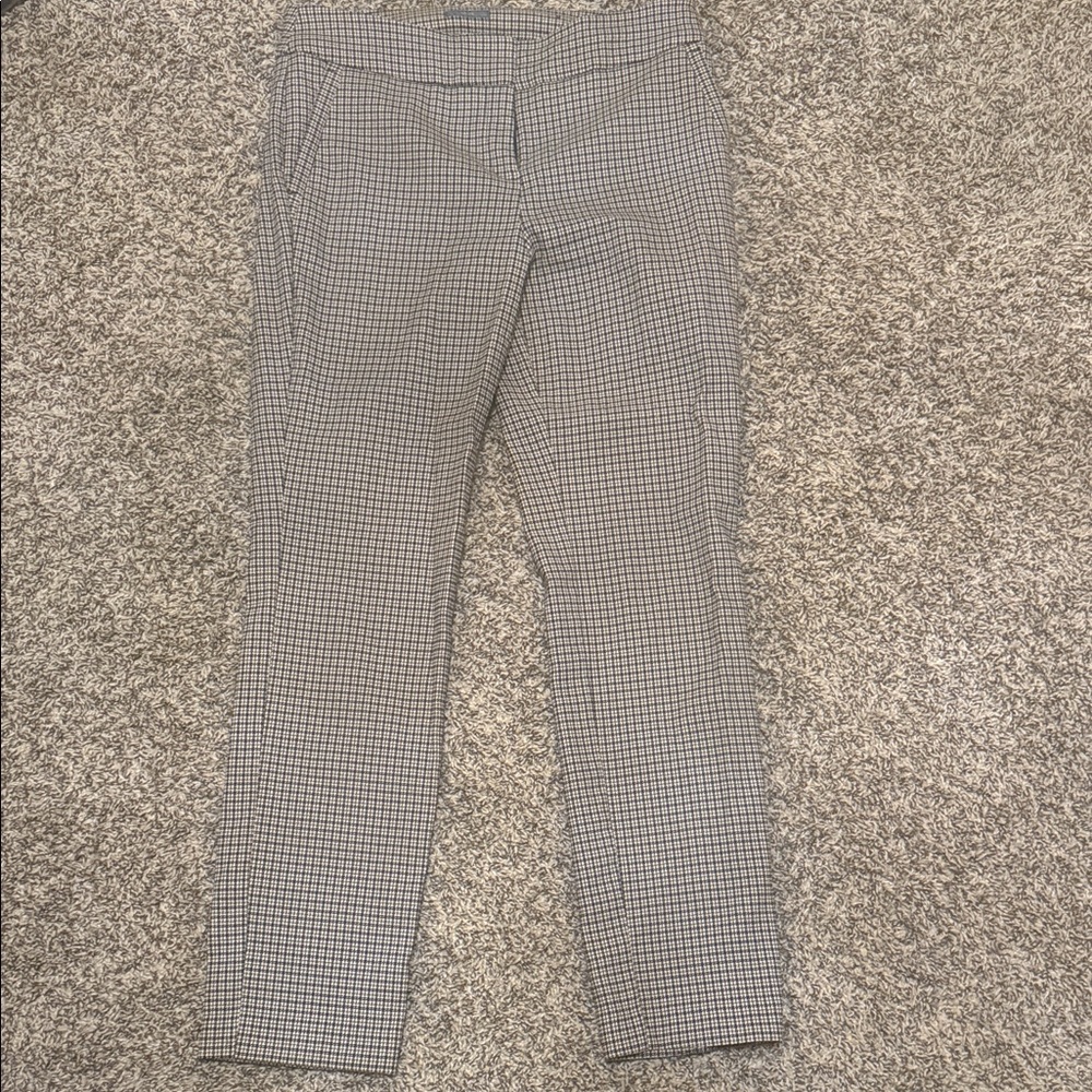 Worthington Women's Checkered Straight Leg Pants